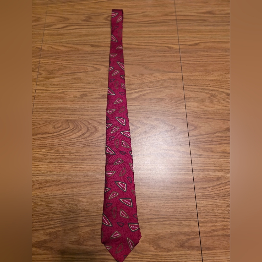 Silk Budweiser Tie